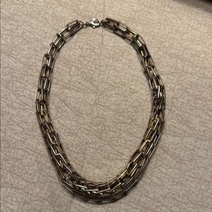 Elegant Vintage 1980s Gold Chain Necklace